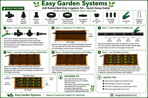 Easy Garden Irrigation Kit